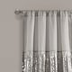 preview thumbnail 47 of 105, Silver Orchid Page Two-tone Faux Silk Single Curtain Panel