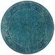 preview thumbnail 22 of 117, SAFAVIEH Helve Vintage Distressed Boho Oriental Area Rug 6' x 6' Round - Turquoise/Multi