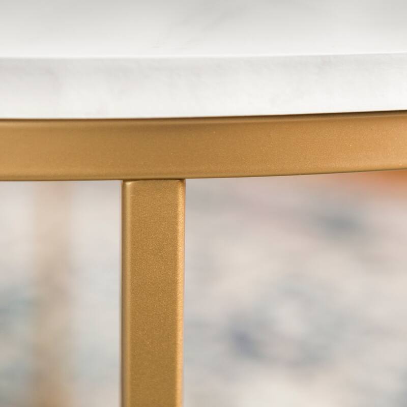 Middlebrook Designs 36-inch Round Coffee Table