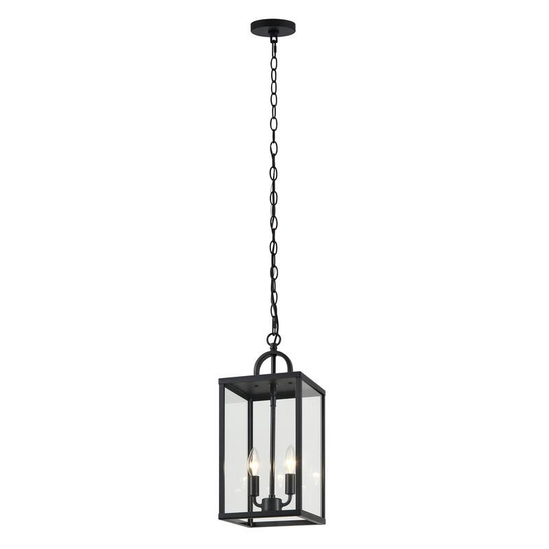 KAWOTI 2-Light Outdoor Pendant Light - W8.25" x H19.25"(MaxH60.75")