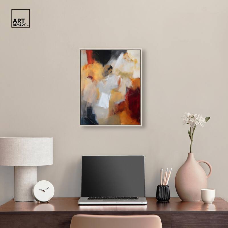 Earth and Fire III Canvas by Art Remedy