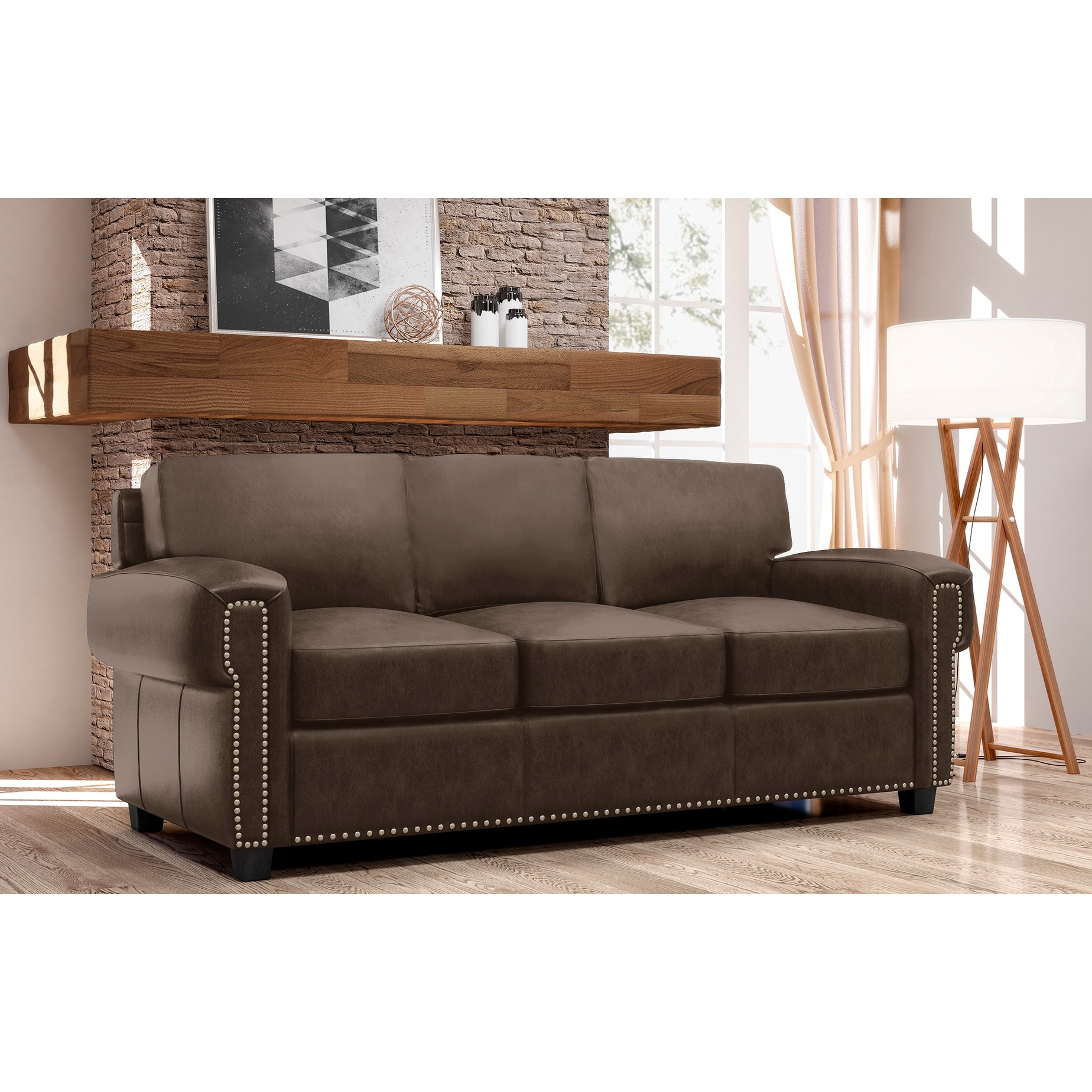 100 percent leather 2024 sofa