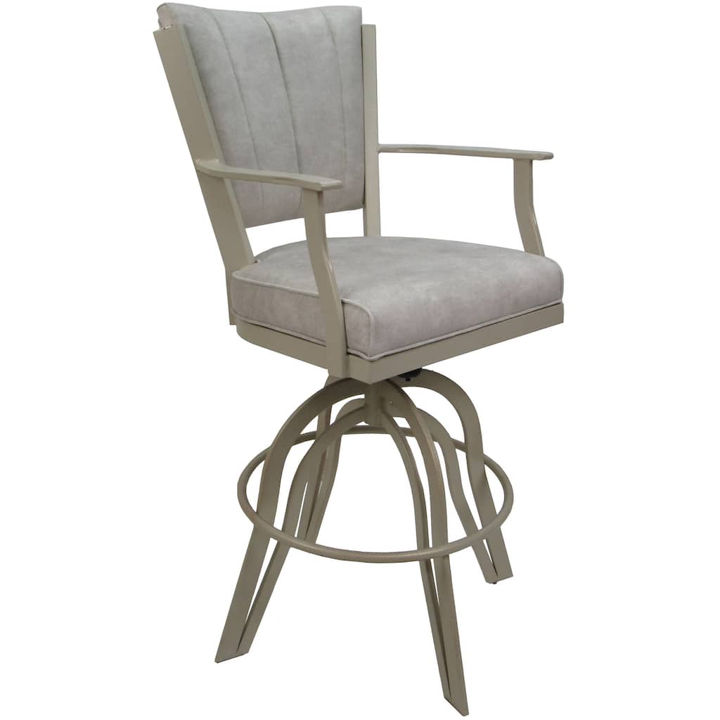 Montana Tan Swivel Tilt Metal 30" or Counter 26" Bar Stool