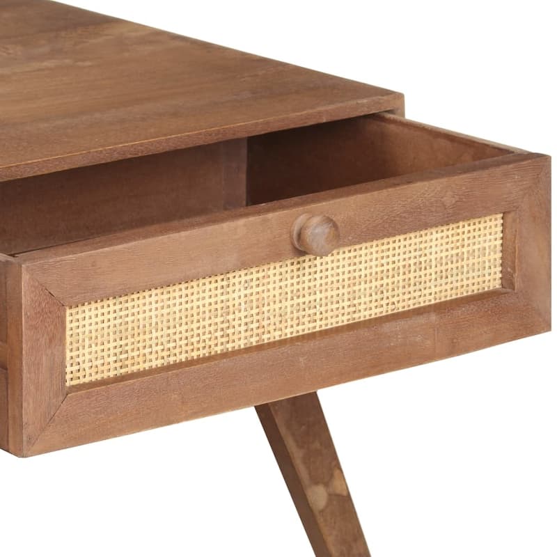 vidaXL Coffee Table 39.4"x23.6"x15.7" Solid Mango Wood
