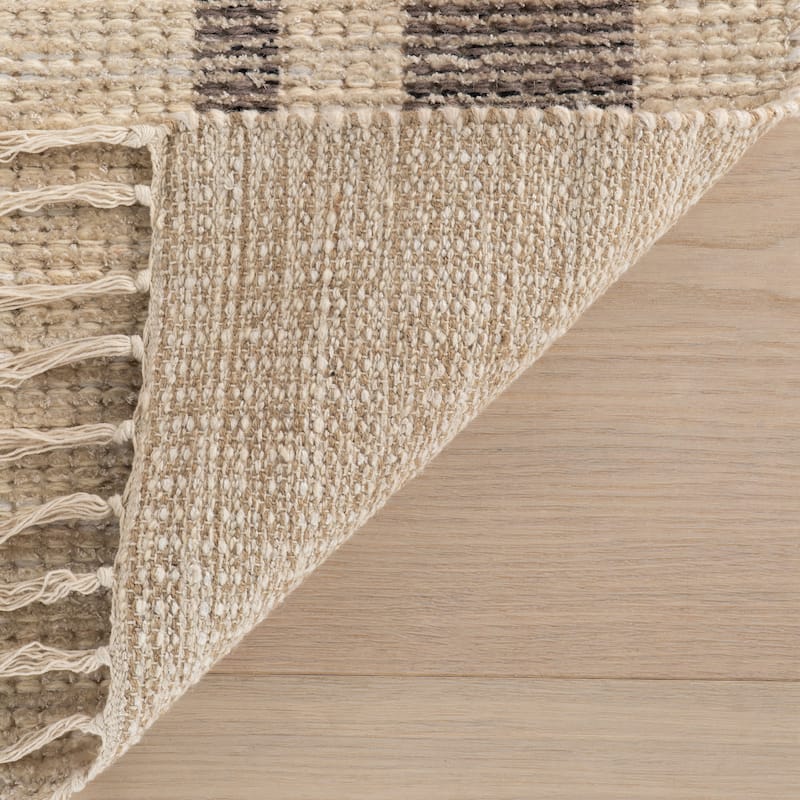 Carmeon Hamilton Shomar Bohemian Abstract Striped Rug