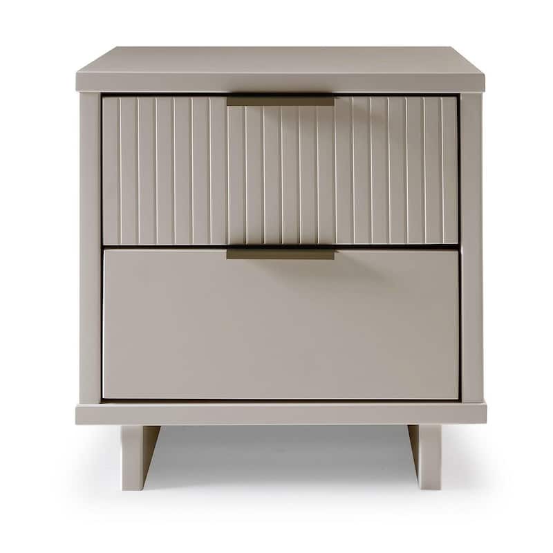Manhattan Comfort 2.0 Granville Modern 2 Drawer Nightstand