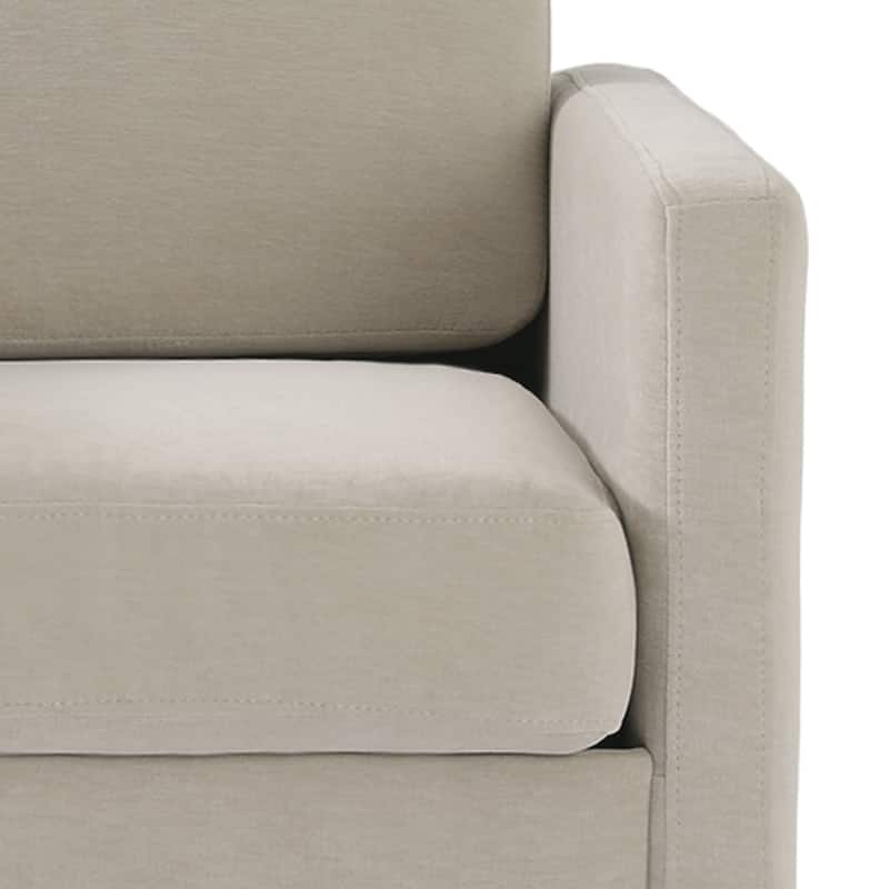 Modern Upholstered Swivel Accent Arm Chair Set of 2