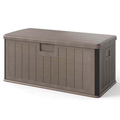 Costway Storage Box with Lockable Design & Gas Strut Handle 2 Person - See Details