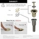 preview thumbnail 9 of 12, Single Handle Bathroom Faucet with Pop-up Bathroom in Brushed Gold