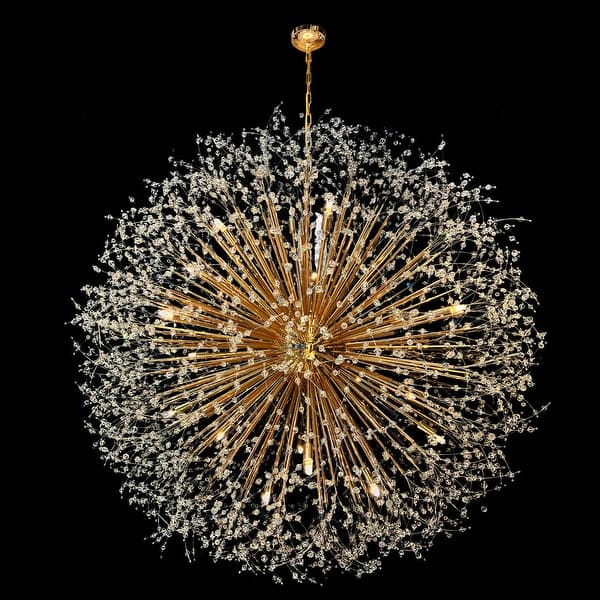 slide 2 of 36, Starburst Chandelier 47" Wide Crystal Lighting Fixture