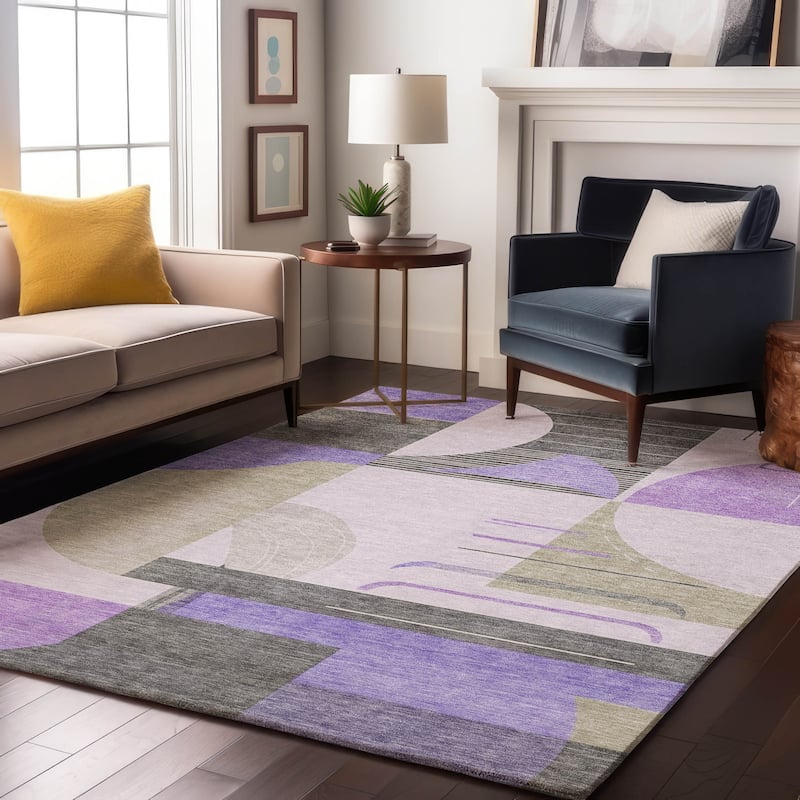 Premium Washable Super Soft Contemporary Mayfield Rug