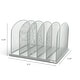 preview thumbnail 5 of 4, Onyx 5 Upright Desk Organizer, Desktop Storage for Files, Papers, Books, Folders