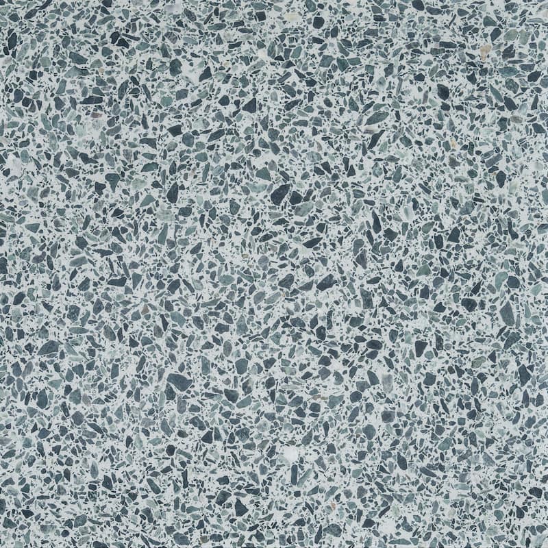 Apollo tile 24" x 24" Terraforma Honed Forest Green White Terrazzo Tile (7.75 sq ft/case) - 2 Pack