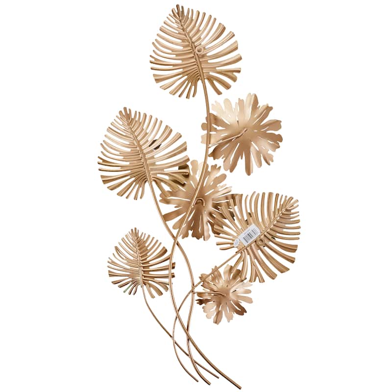 Daisy Bouquet Floral Wall Art Vertical 3D Metal Sculpture 36"x19"