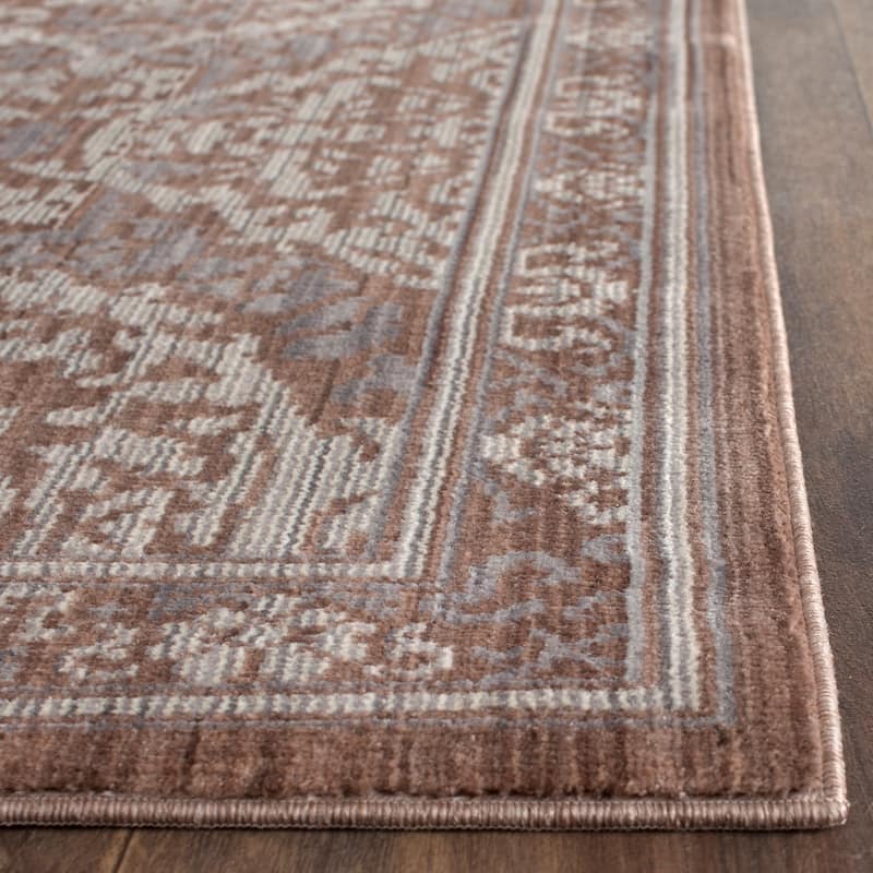 SAFAVIEH Valencia Agita Distressed Vintage Boho Oriental Polyester Rug