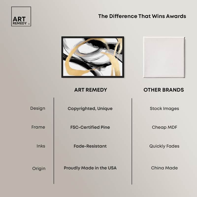 Midas Arc I Canvas by Art Remedy