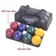 preview thumbnail 2 of 5, Hathaway Deluxe Bocce Ball Game Set - Multi