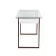 preview thumbnail 7 of 26, Strick & Bolton Richard Glass Top Desk