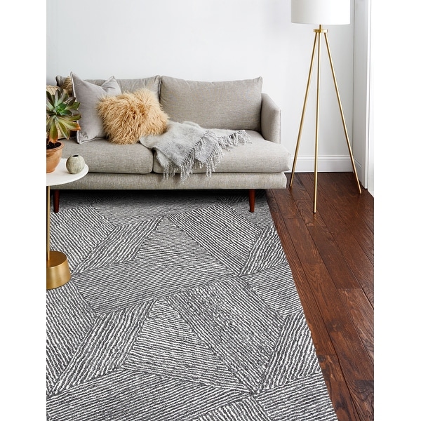 Charcoal throw rug deals