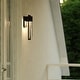 preview thumbnail 8 of 9, Vaxcel Lighting T0743 Sawyer 14" Tall LED Outdoor Wall Sconce with