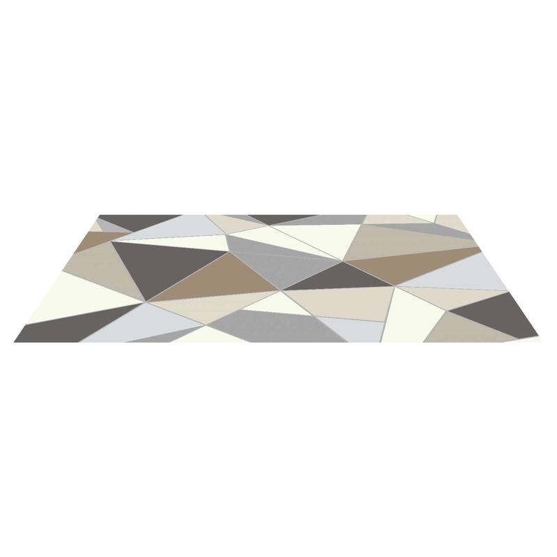 Anti-Skid Tear-Resistant Floor Mat Modern Large Area Rug - 6' x 7'