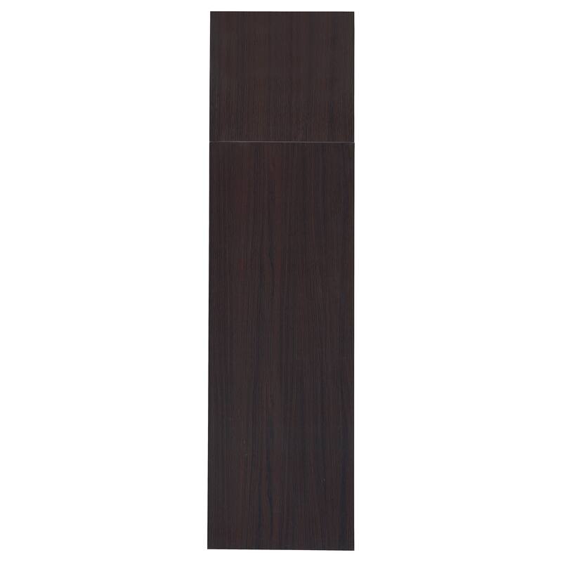 Velma Multipurpose TV Stand and Bookshelf Cappuccino - 47.25" x 15.25" x 22.00"