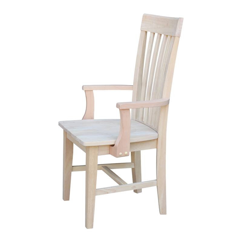 International Concepts Tall Mission Chair with Arms