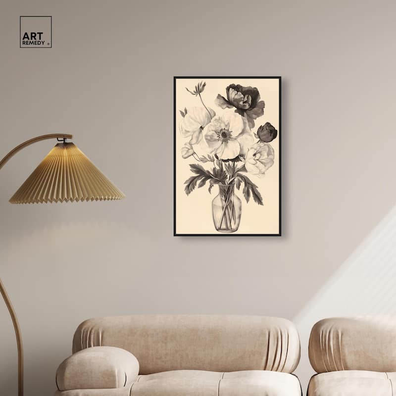 Herbarium's Hush I Canvas by Art Remedy