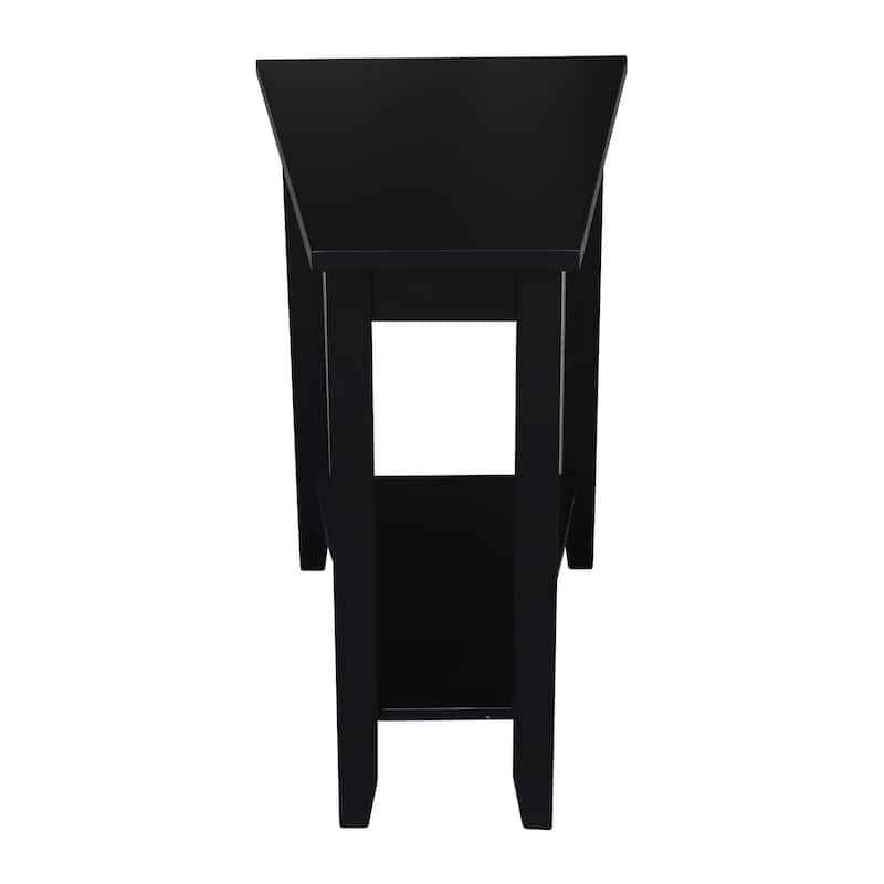 Keystone Solid Parawood Accent Table