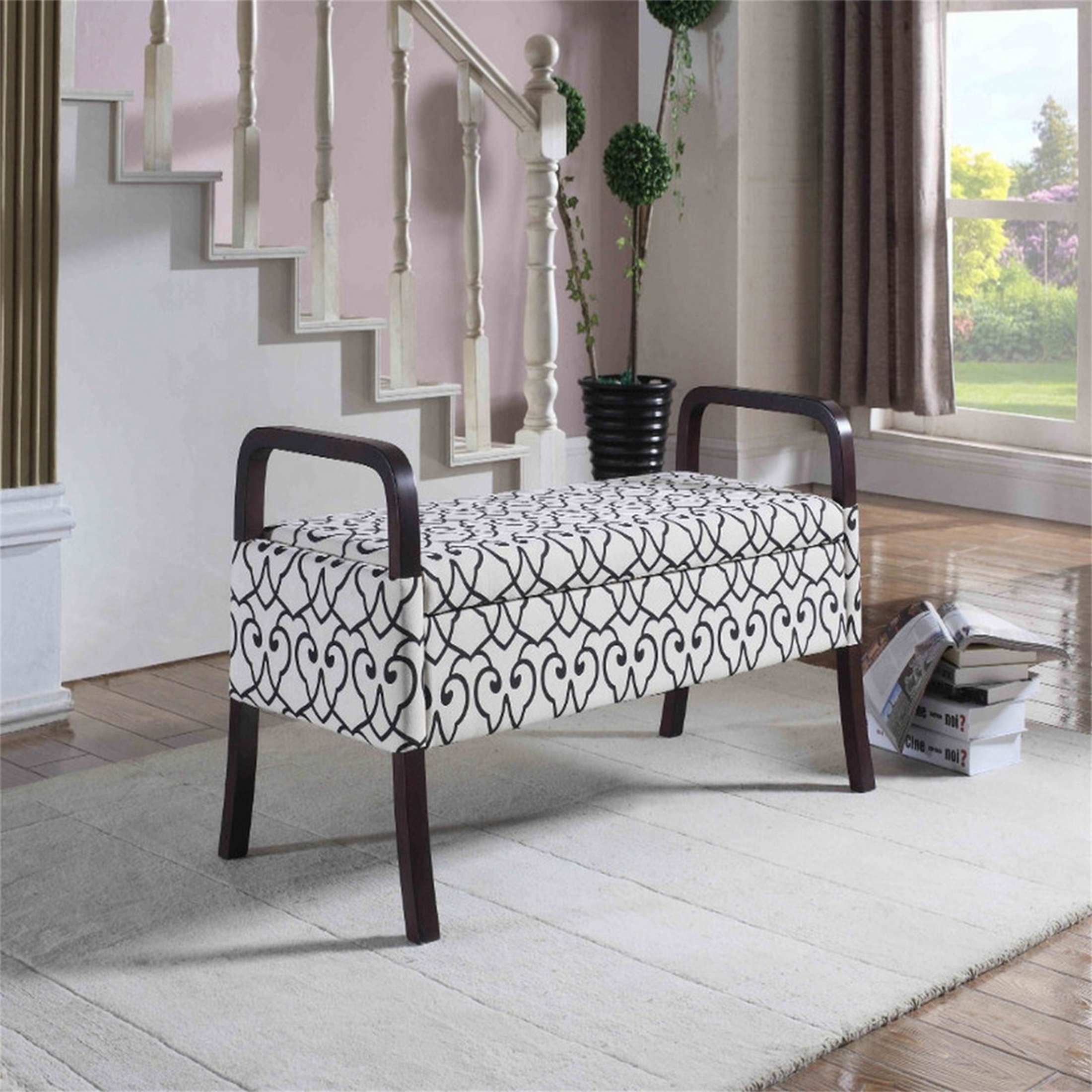 Tall 2025 bed bench