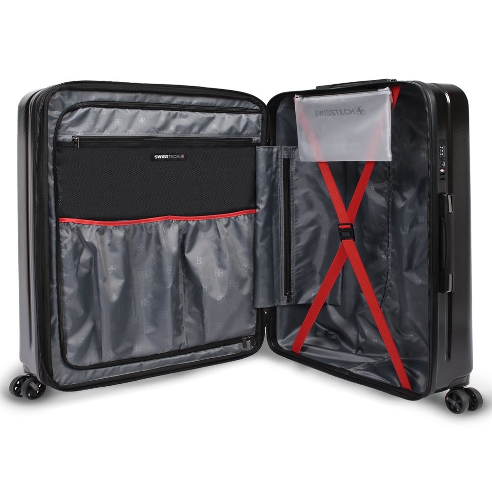 Swiss tech luggage 2025