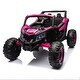 preview thumbnail 4 of 93, 12V Ride On Car with Remote Control,UTV ride on for kid,3-Point Safety Harness Pink