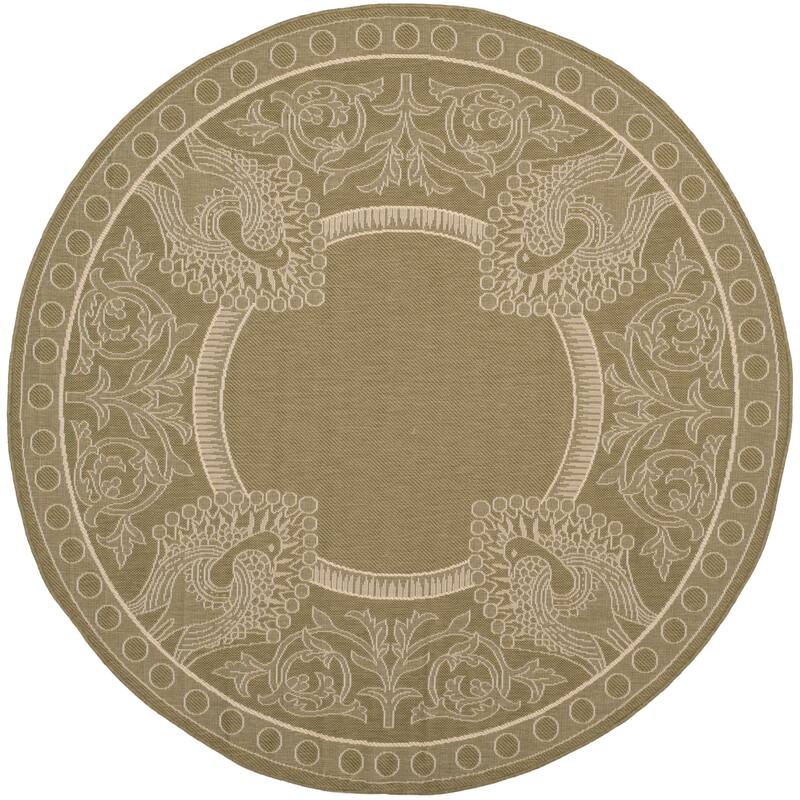 SAFAVIEH Courtyard Kitija Indoor/ Outdoor Waterproof Patio Backyard Rug
