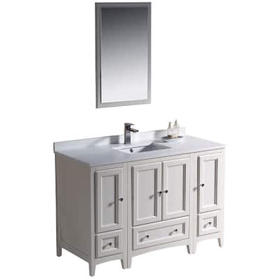 Fresca Oxford 48" Free Standing Single Vanity Set with MDF Cabinet,