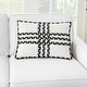 preview thumbnail 31 of 41, Mina Victory Outdoor Pillows Criss Cross Braids 14"X20" Indoor/Outdoor Throw Pillow