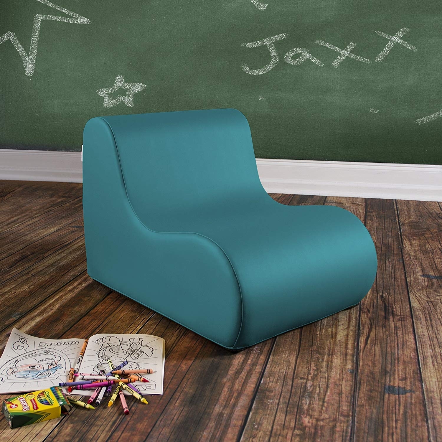 Jaxx Midtown Jr Classroom Soft Foam Chair - Premium Vinyl - On Sale - Bed  Bath & Beyond - 35545544