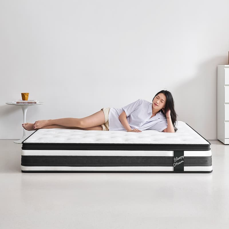 Memory Foam Mattress Breathable Oeko-Tex Pocket Spring Mattress - Queen
