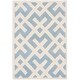 preview thumbnail 160 of 173, SAFAVIEH Handmade Chatham Signe Moroccan Modern Wool Rug 2' x 3' - Blue/Ivory