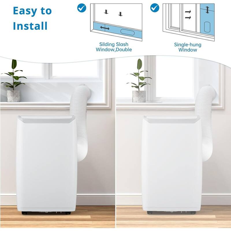 12000 BTU Portable Air Conditioner with Remote Control
