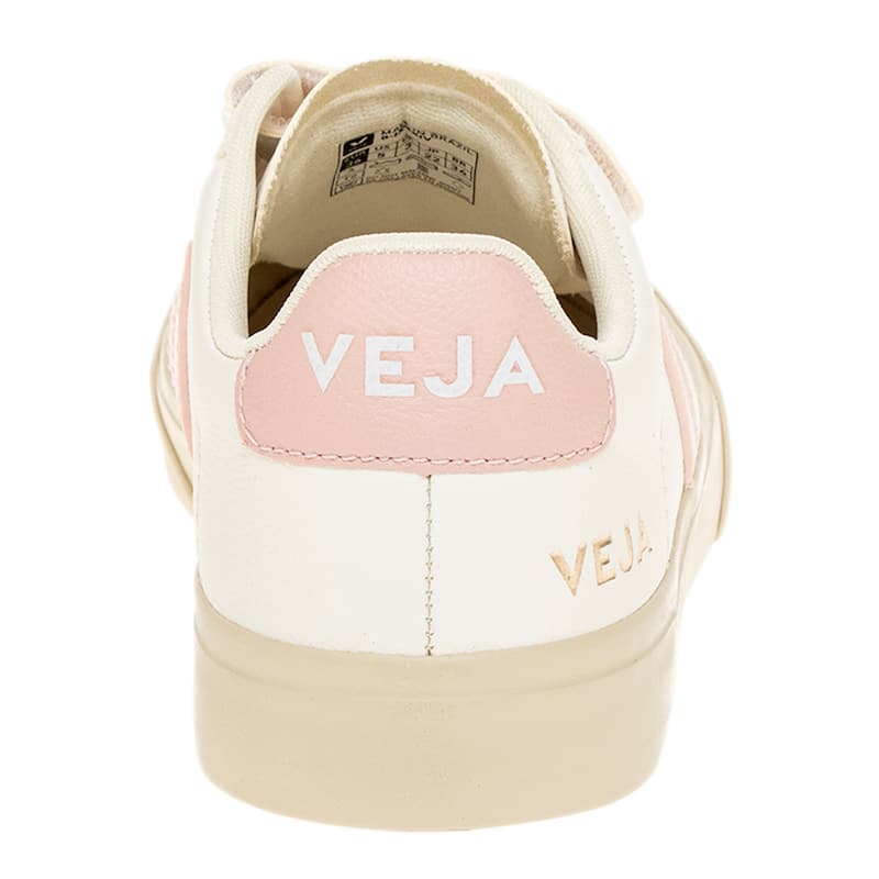 Veja Women's Recife Sneakers in White with Pink