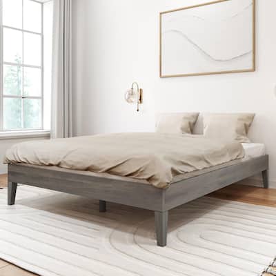 Plank and Beam Queen Size Platform Bed