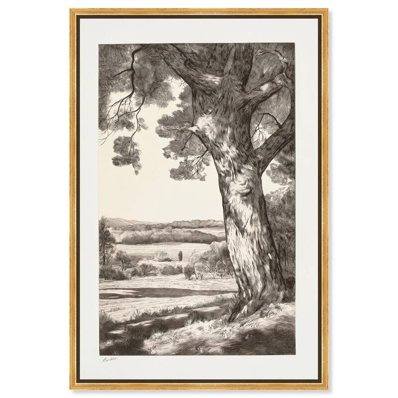 Sylvan Sovereign I Canvas by Art Remedy - 36" x 54" - Gold