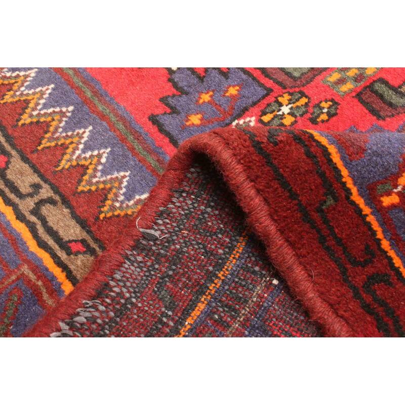 ECARPETGALLERY Hand-knotted Andelz Dark Blue Wool Rug - 4'3 x 6'8