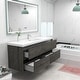 preview thumbnail 17 of 39, Selina 60" Wall Mounted Vanity with Single Sink