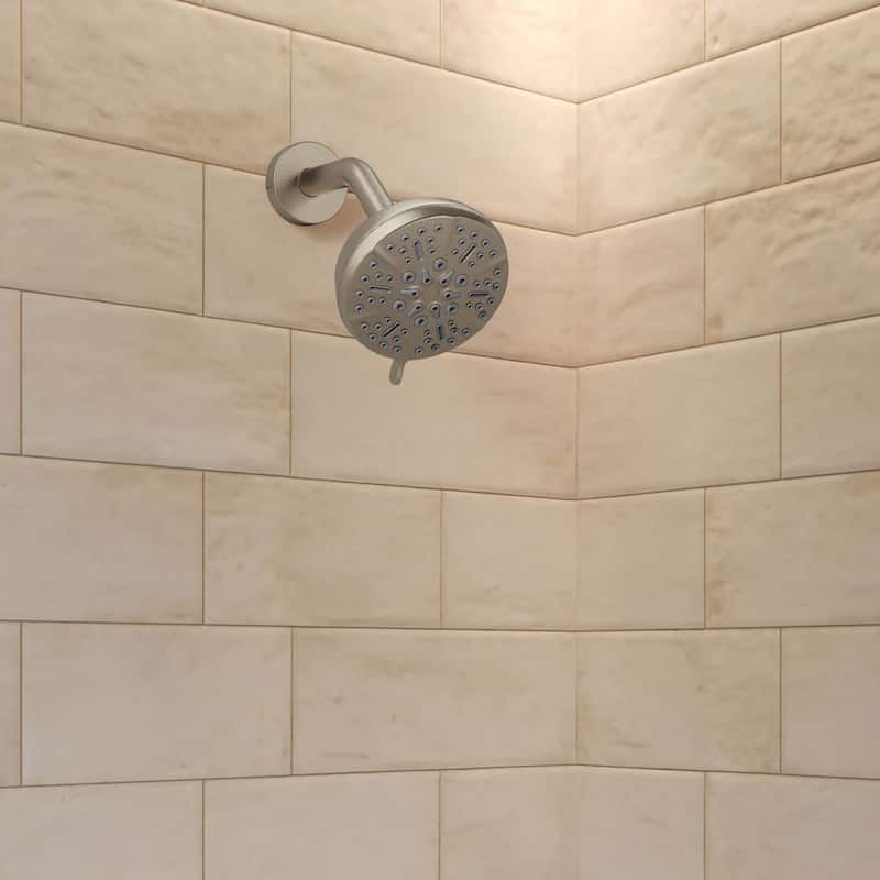 GRANDJOY Wall Mounted 5-Spray Shower System including Handheld Sprayer