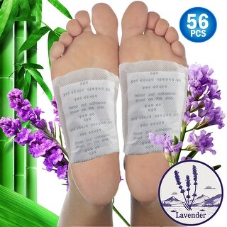 Japanese Foot Cleanse Detox Pads - Relief with Bamboo Ginger Charcoal &  Soothing Lavender - Bed Bath & Beyond - 41101497