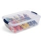 preview thumbnail 56 of 76, Rubbermaid Cleverstore 30 Quart Plastic Storage Tote Container with Lid (6 Pack)