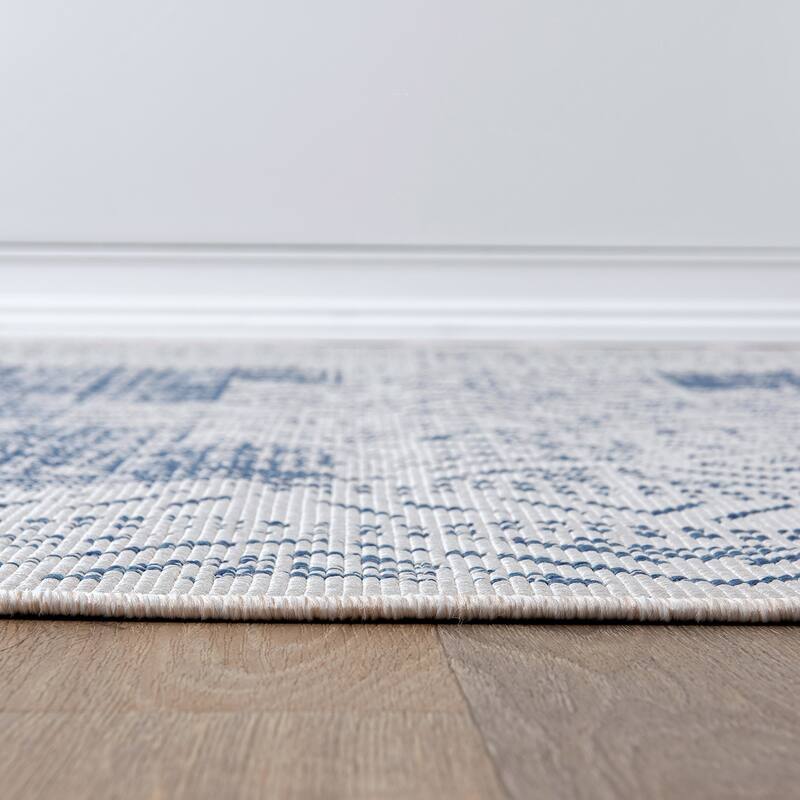 World Rug Gallery Transitional Bohemian Indoor/Outdoor Area Rug