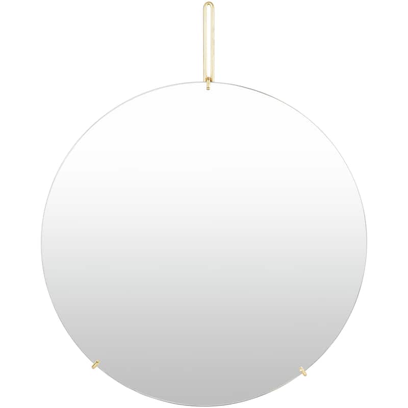 Eddy Hanging Frameless Wall Mirror