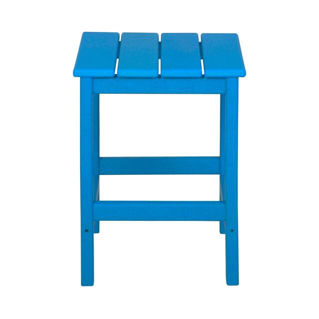 Laguna Poly Eco-Friendly Outdoor Patio Square Side Table